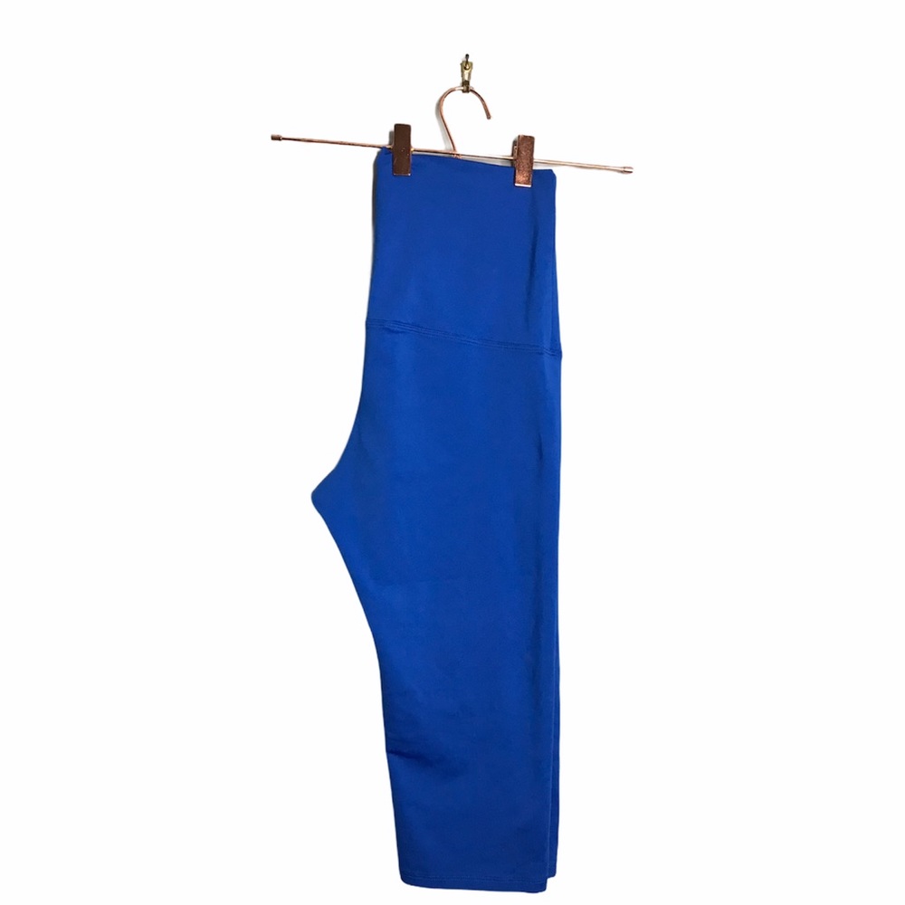 For Two Fitness | Maternity Leggings Seamless Blue •
